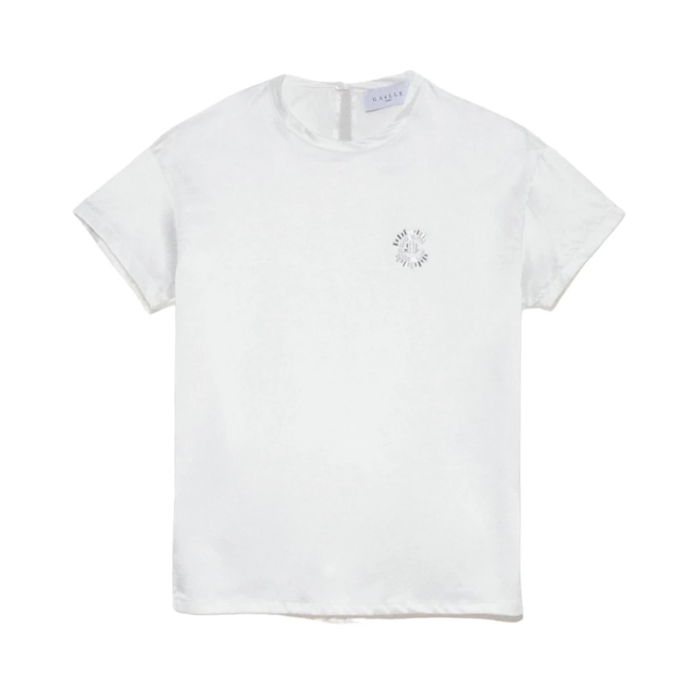 Gaëlle Paris T-Shirts White, Dam