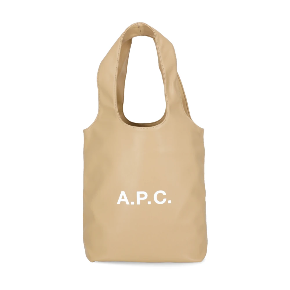 A.p.c. Tote Bag Shopper Beige Dames
