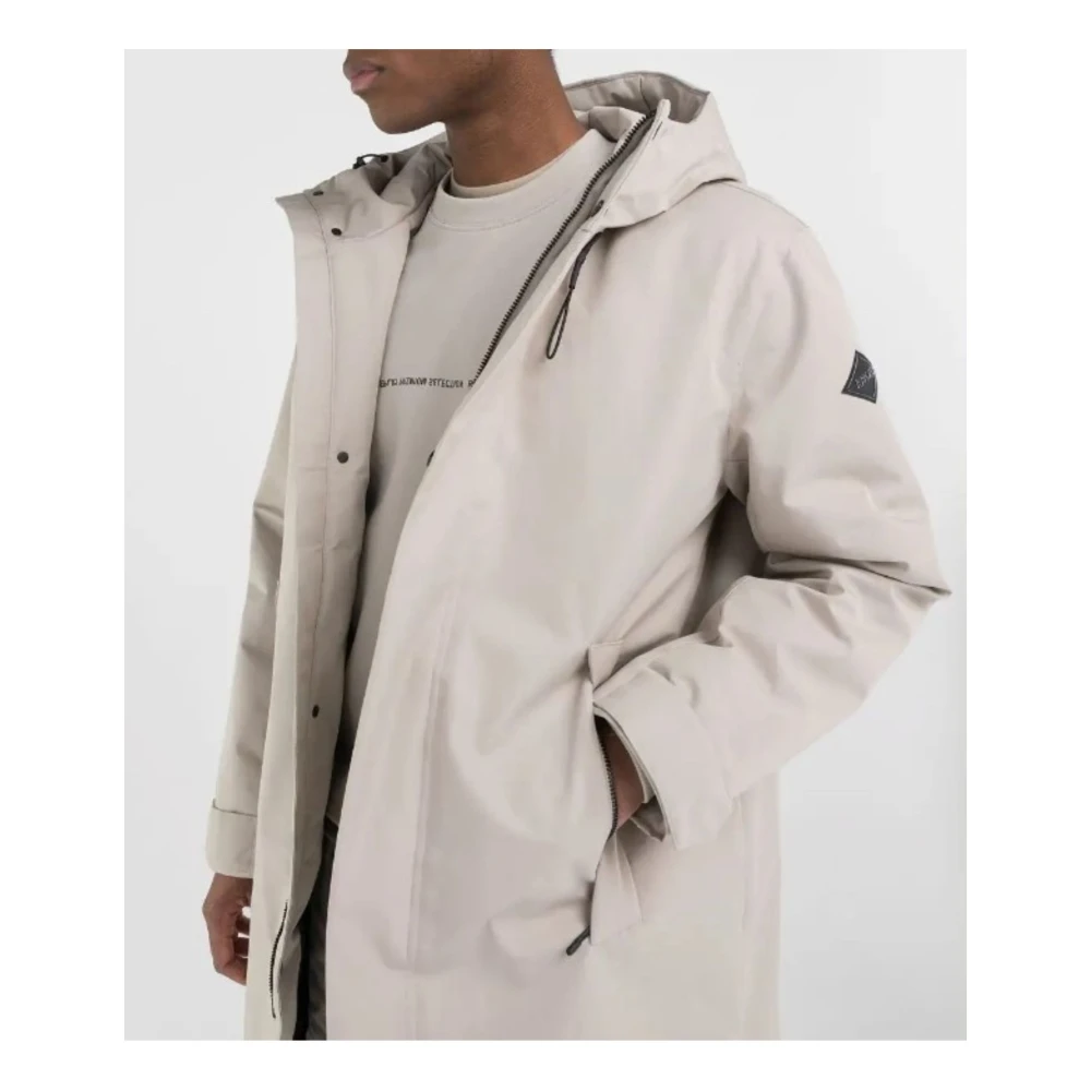 Replay Logo Jacket Beige Heren
