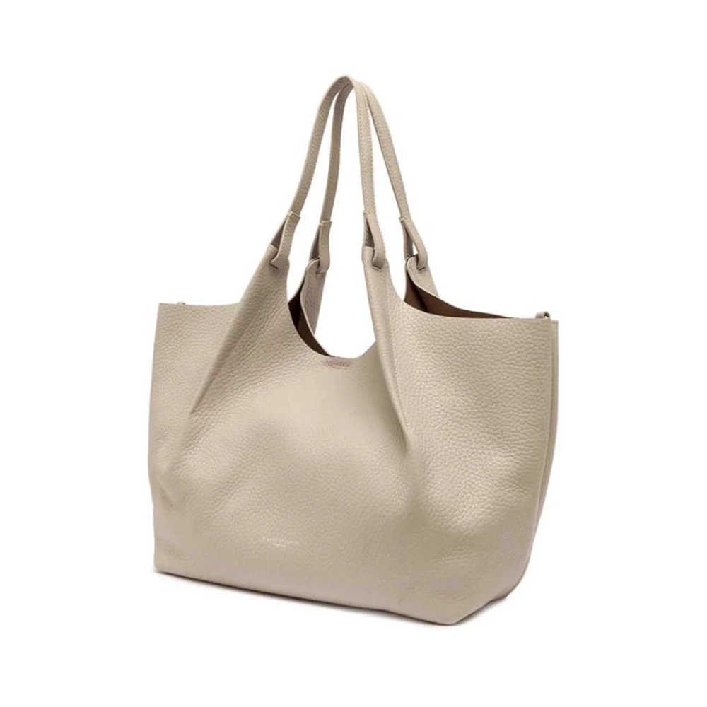 Gianni Chiarini Luxe Schoudertas Lamb Castoro Brown Dames