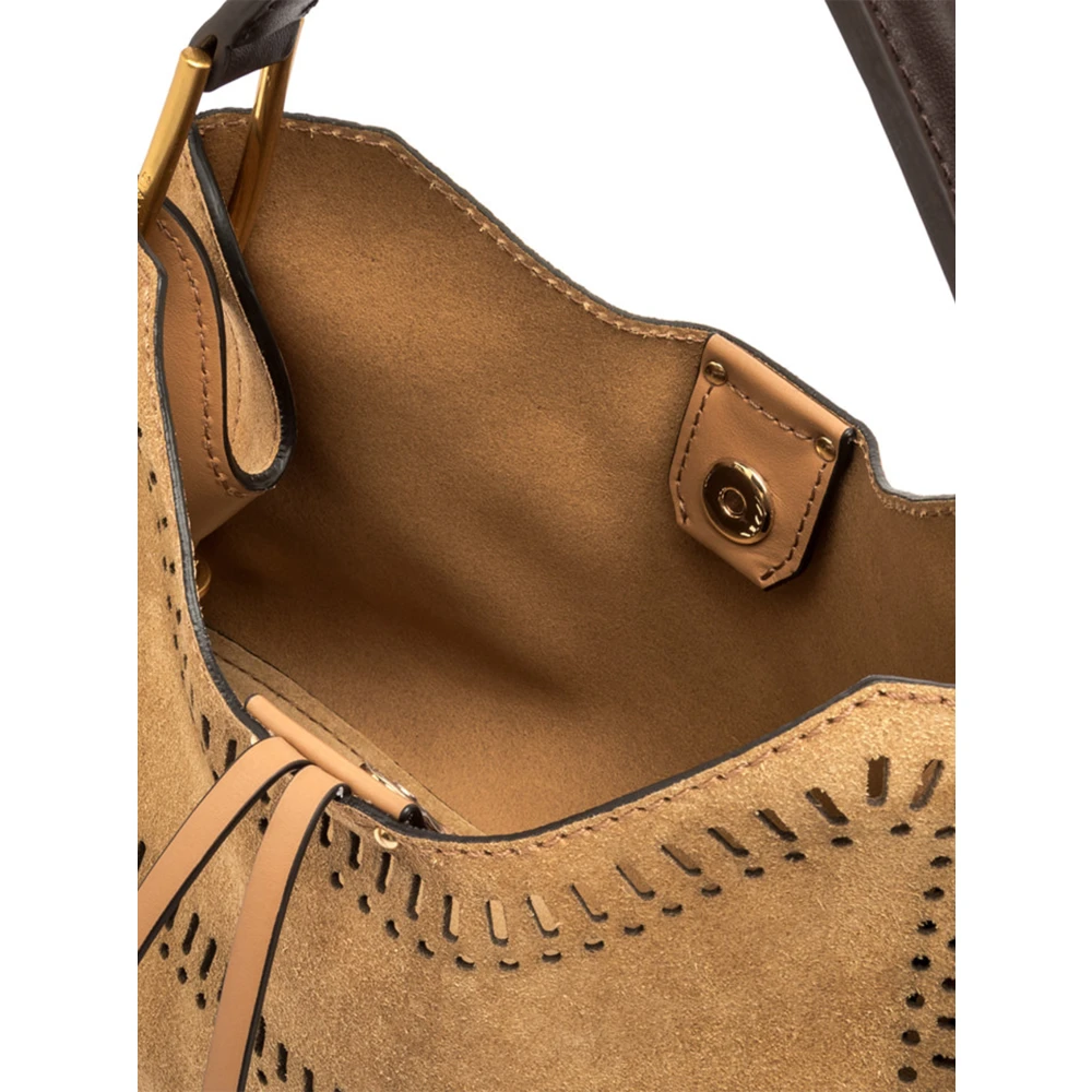 Gianni Chiarini Peanut Butter Aurora Handtas Brown Dames