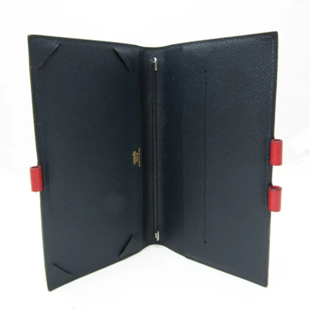 Hermès Vintage Pre-owned Leather home-office Red Dames