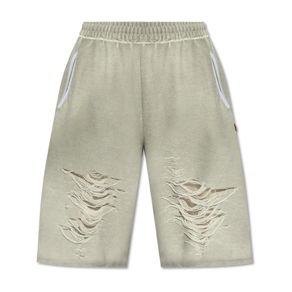 Diesel Men's Gray Casual Shorts, S, P-Perc Shorts