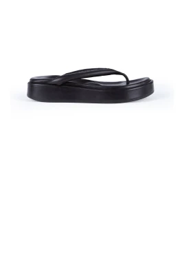 Geisha Svarta Flatsandal