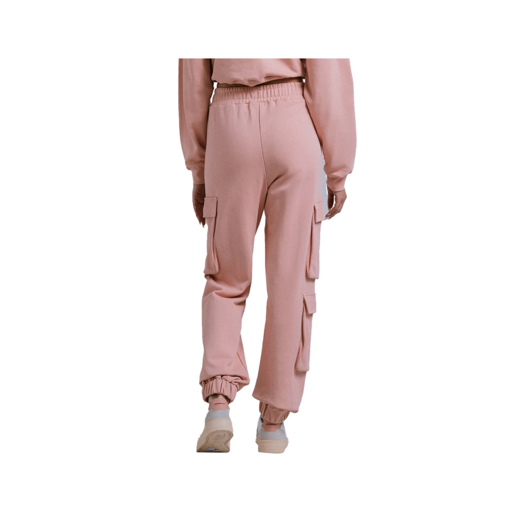 Hinnominate Roze Elegante Broek Pink Dames