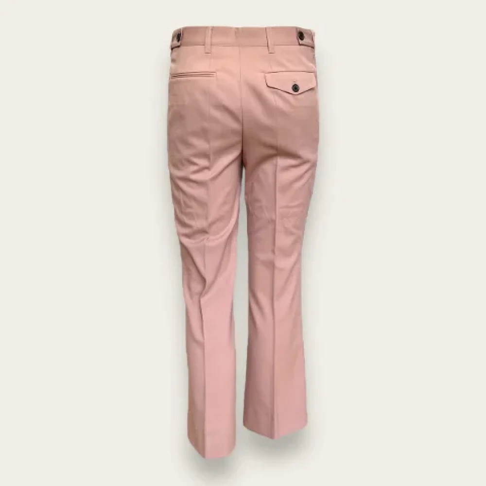 Miu Pre-owned Fabric bottoms Pink Dames