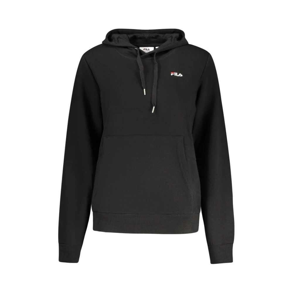 Fila Women's Black Lierna Hooded Sweatshirt - Hoodies - L - Sweatshirts & Hoodies