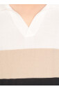 polo-en-coton-blanc-avec-col-en-v