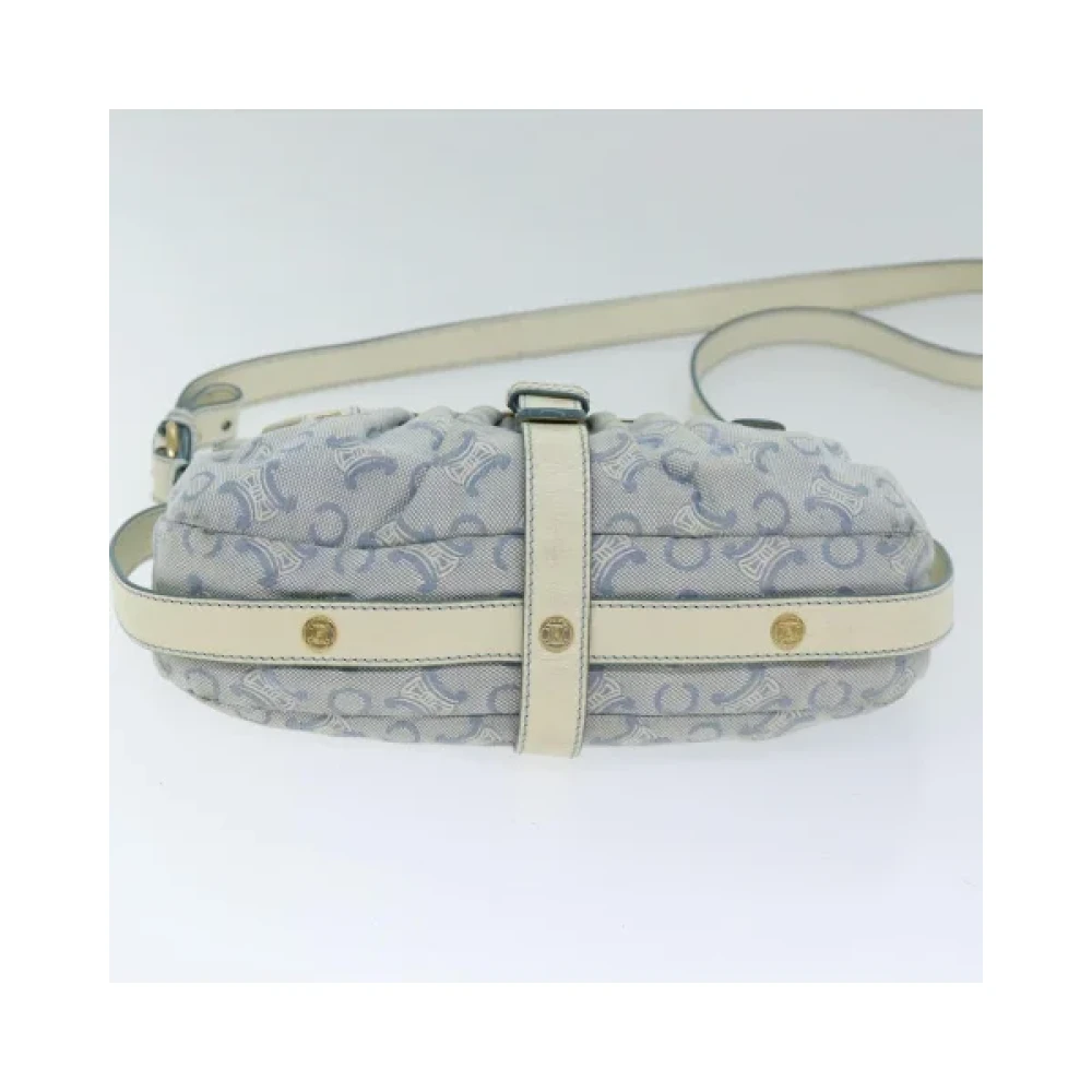 Celine Vintage Pre-owned Canvas celine-bags Blue Dames