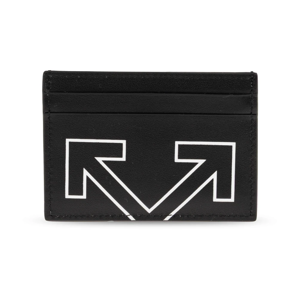Off White Heritage Card Holder - Man Wallets & Cardholders Black One Size - Immagine 3