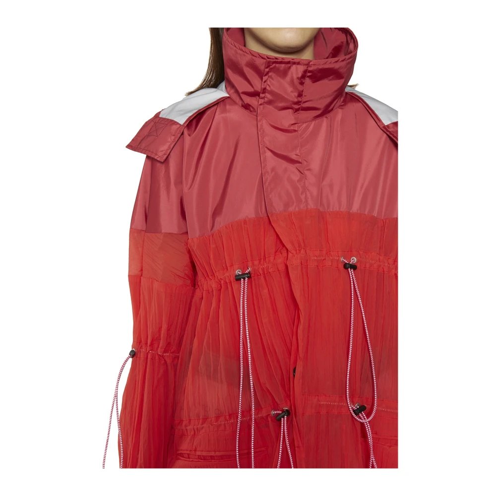 Unravel Project Lichte jassen Red Dames