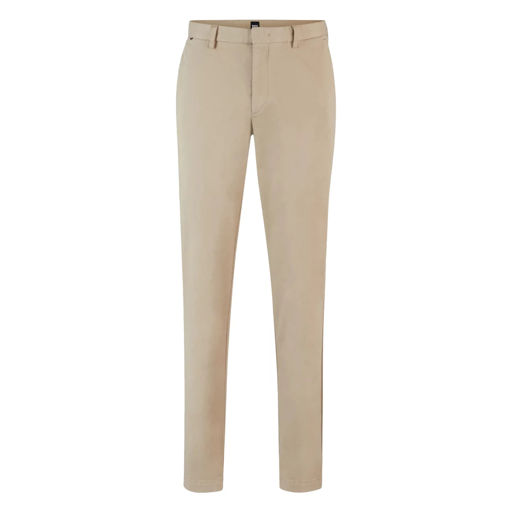 Hugo Boss Beige Open Trousers Beige Heren