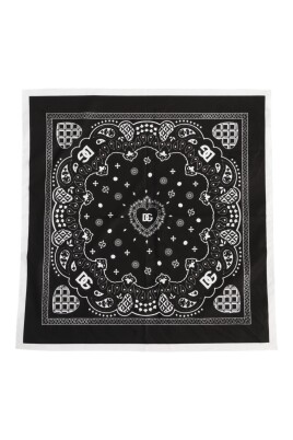 bandana-carre-homme-echarpe-noir-blanc