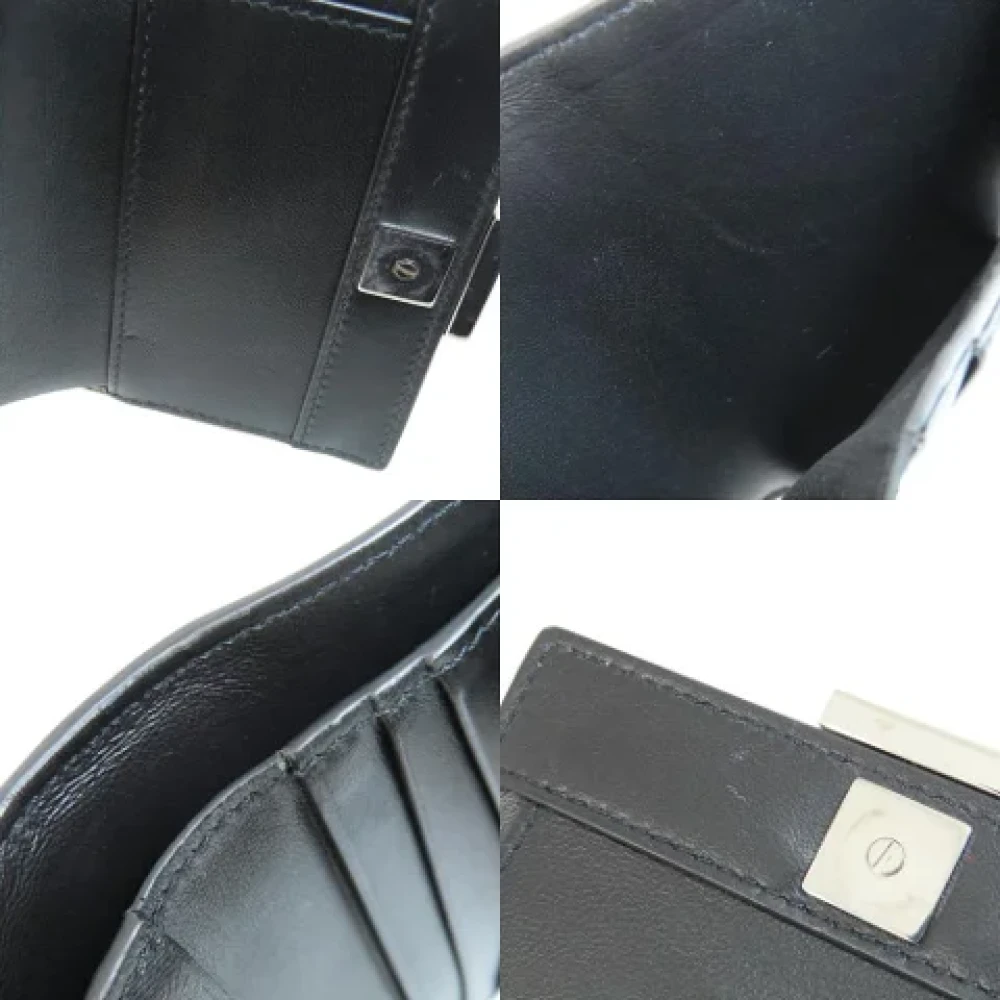 Givenchy Pre-owned Leather wallets Black Dames
