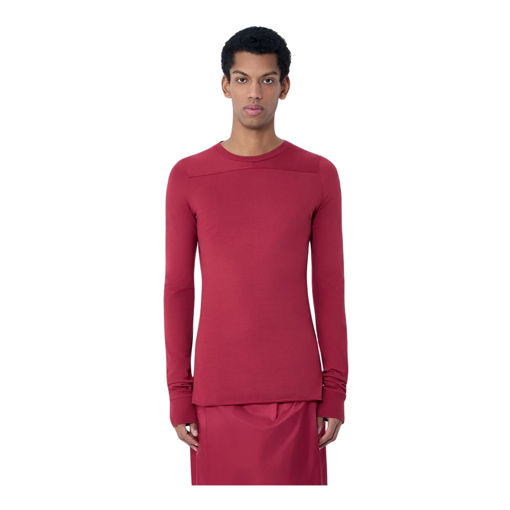 Moncler Men's Red Long Sleeve T-Shirts, S, Girder Long Sleeve T-Shirt