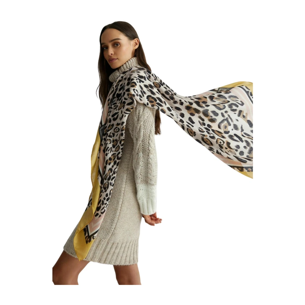 Liu Jo Dierenprint Sjaal Multicolor Dames