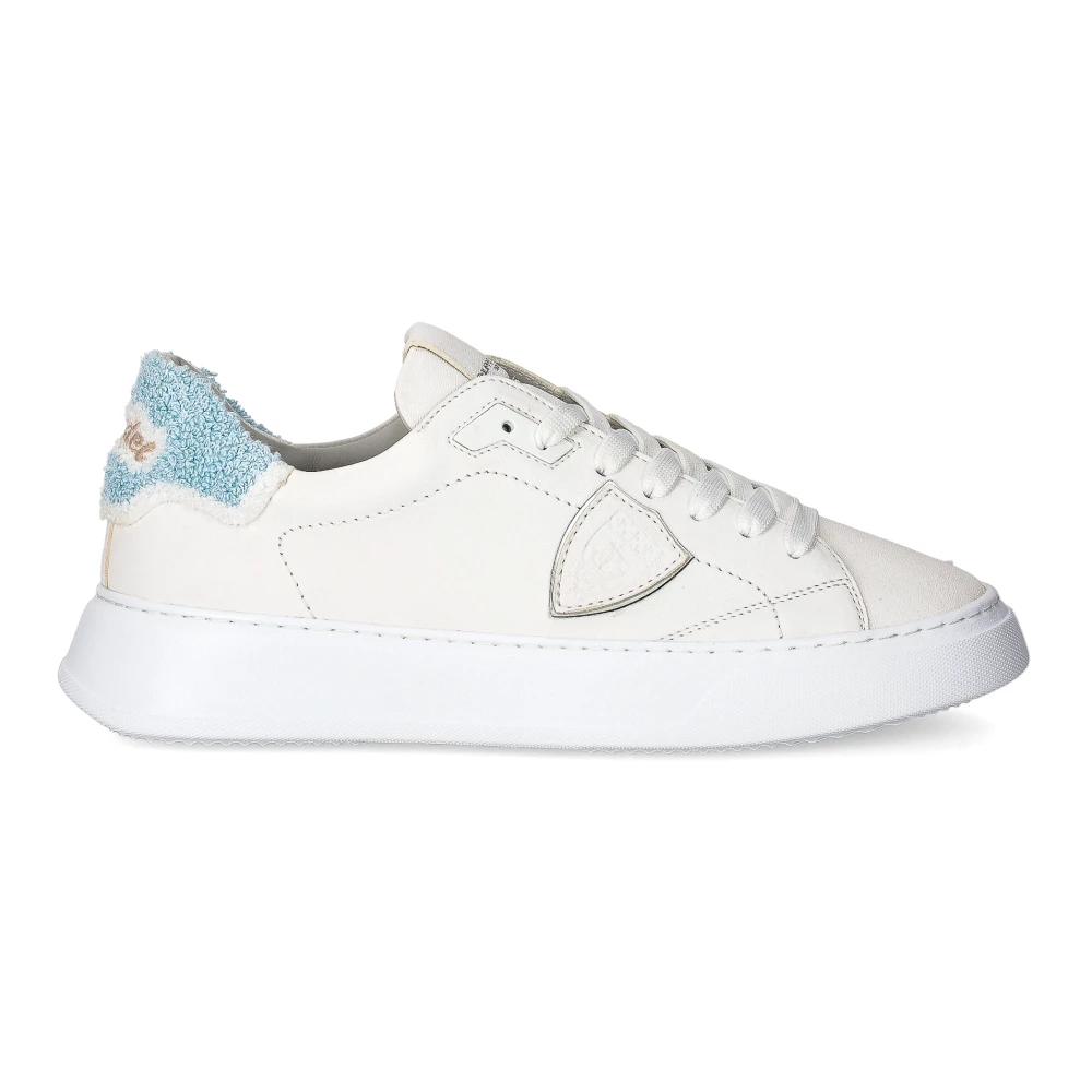 Philippe Model Men's White Sneakers Temple Tennis