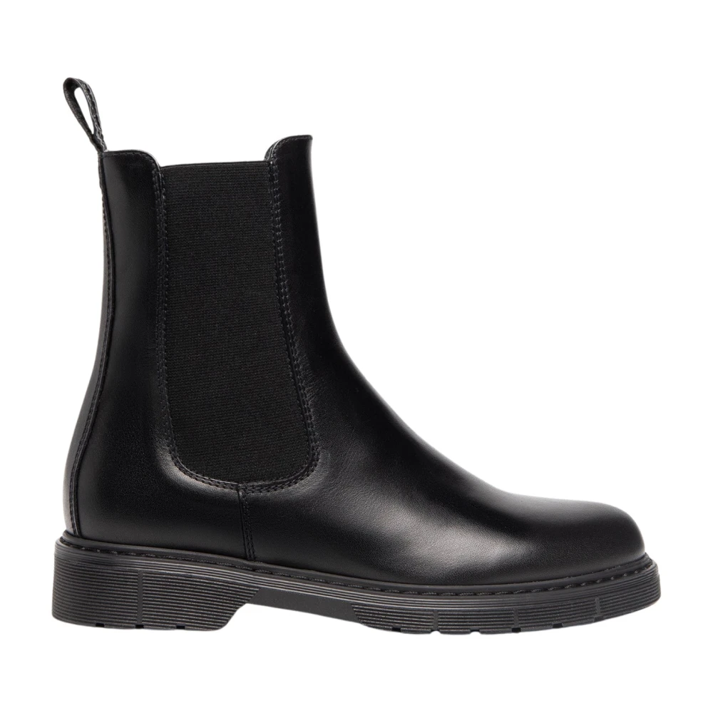 Nerogiardini Donna Nero Giardini - Chelsea Boot In Pelle - Shoes - 36 Eu