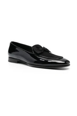 Loafer Patent Bow