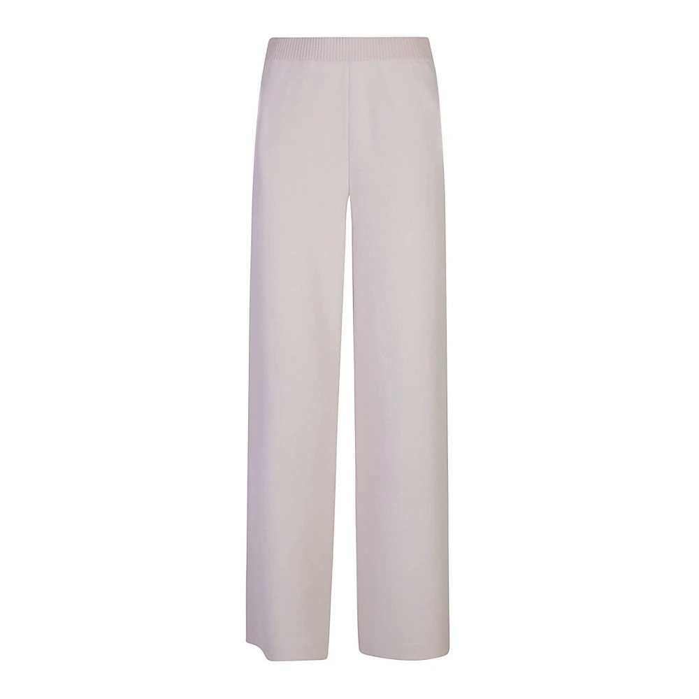 Eleventy Femme Blanc - Trousers > Wide Trousers