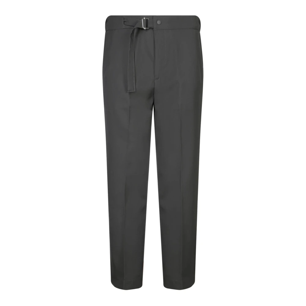 Costumein Slim-Fit Zwarte Broek Aw24 Black Heren