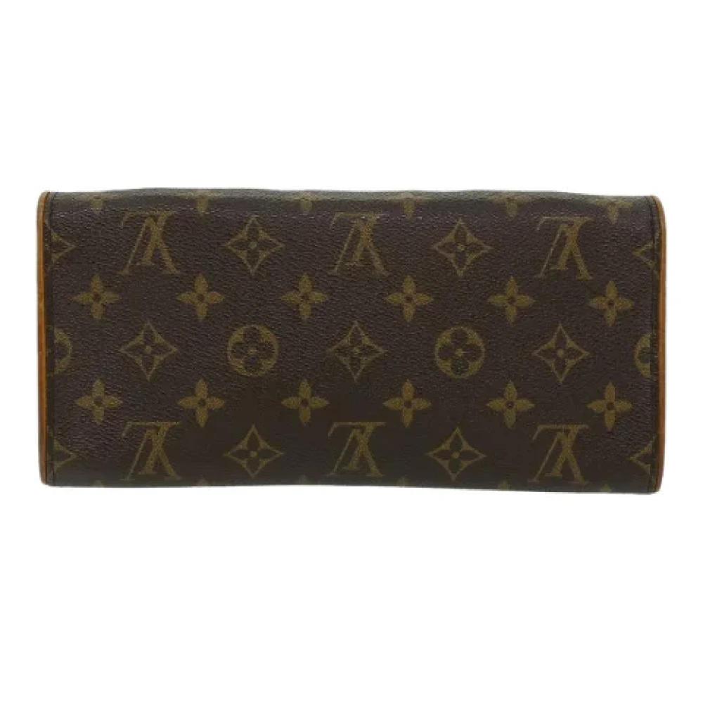 Louis Vuitton Vintage Pre-owned Canvas clutches Brown Dames