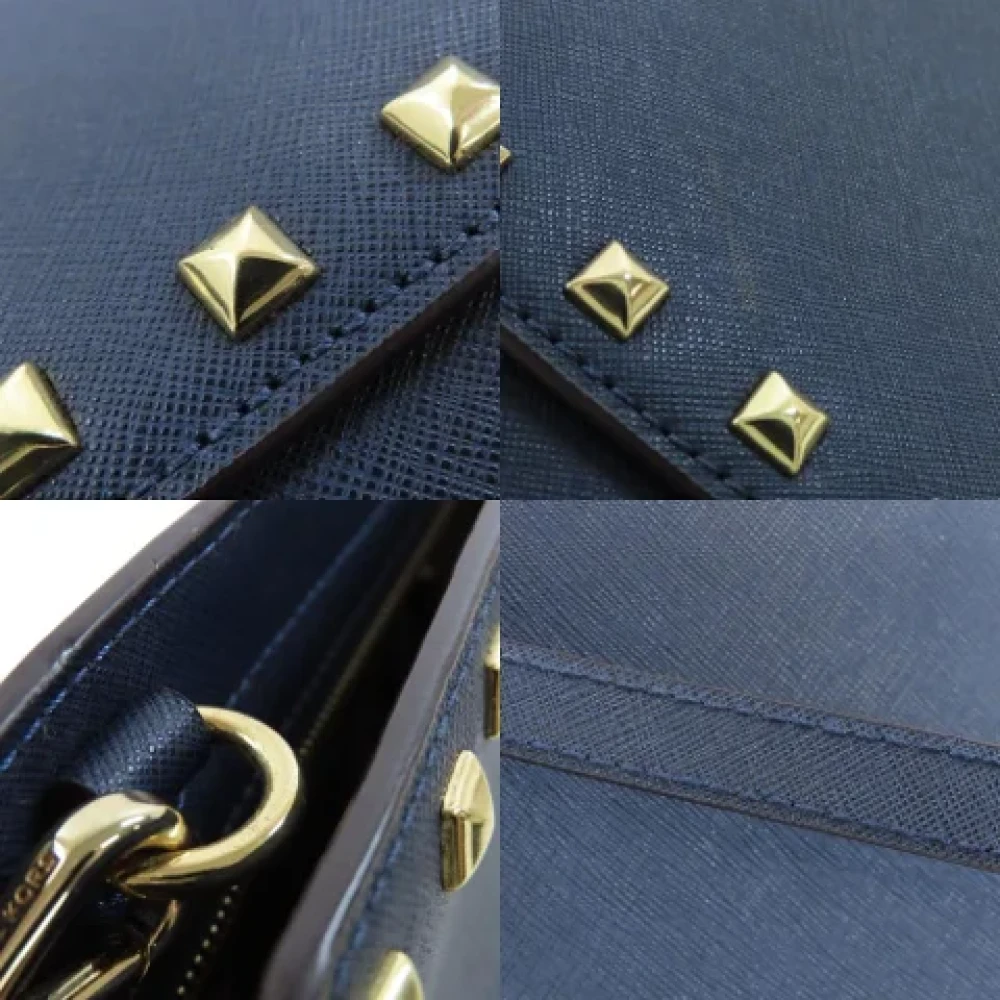 Michael Kors Pre-owned Plastic shoulder-bags Blue Dames