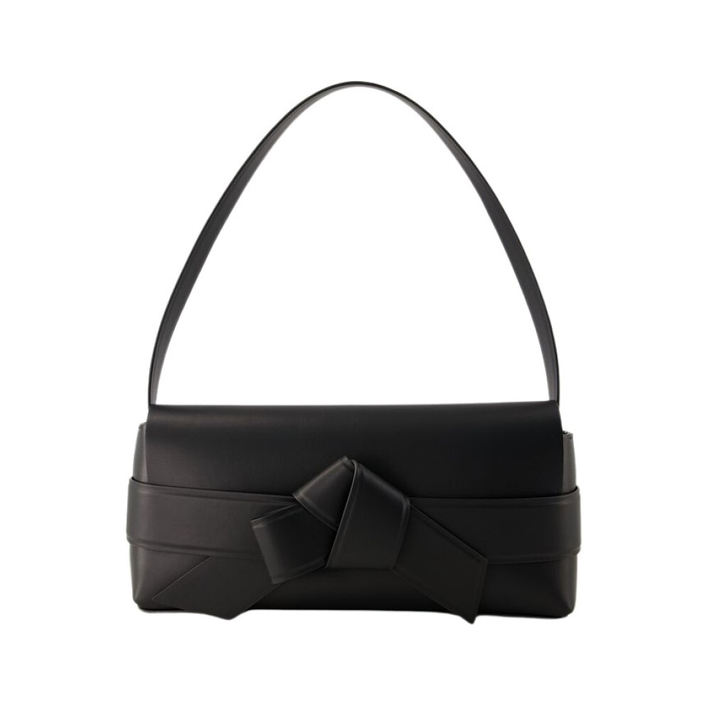 Zwarte Leren Hobo Tas Acne Studios Heren Miinto.be