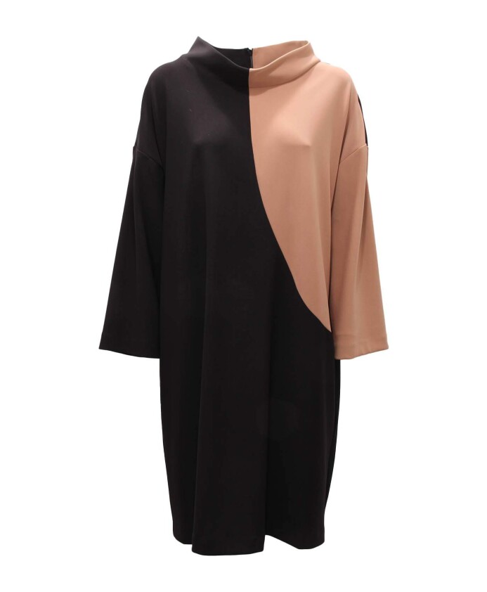 robe-oversize-bicolore-modele-223289