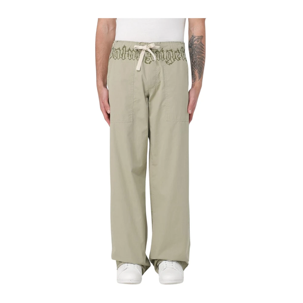 Trousers > Wide Trousers - - Palm Angels - Modalova