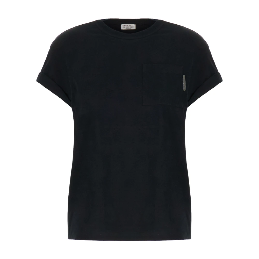 BRUNELLO CUCINELLI T-Shirts Black Dames