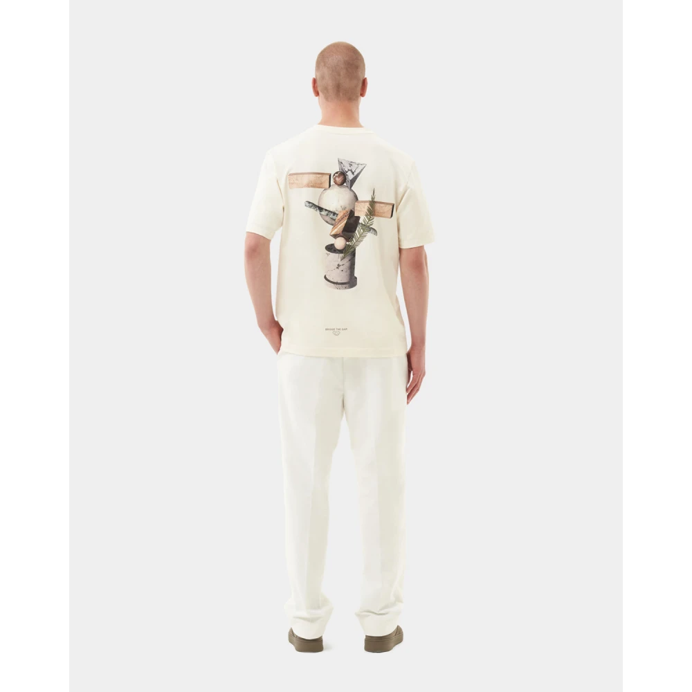 Filling Pieces T-shirt Balance Antique White Heren