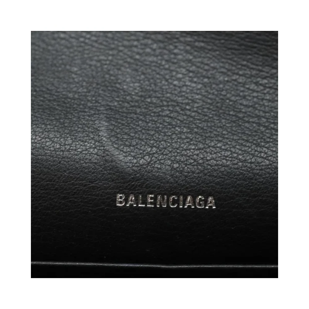Balenciaga Vintage Pre-owned Leather wallets Black Dames