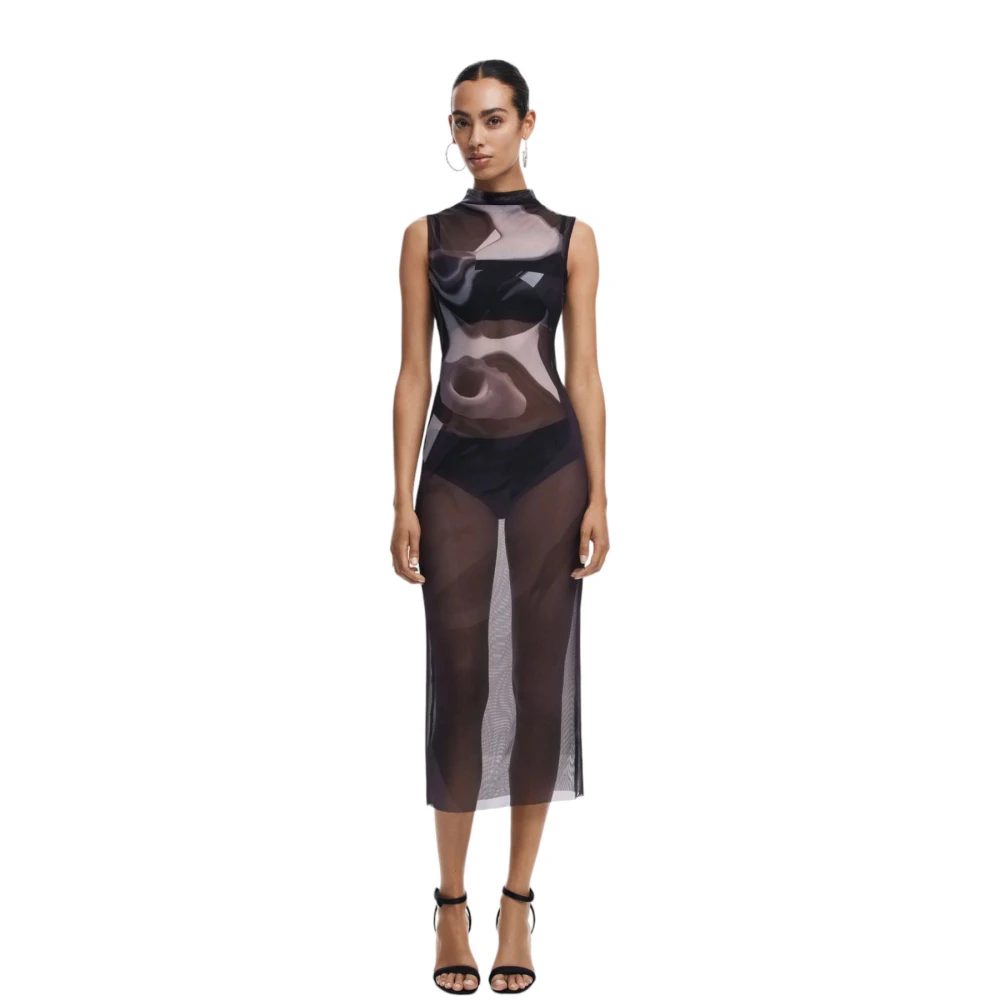 Desigual Damesjurk Unieke Stijl Black Dames