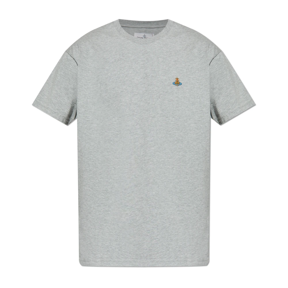 Vivienne Westwood Classic Orb T-Shirt - Grey Melange - XL - Image 3