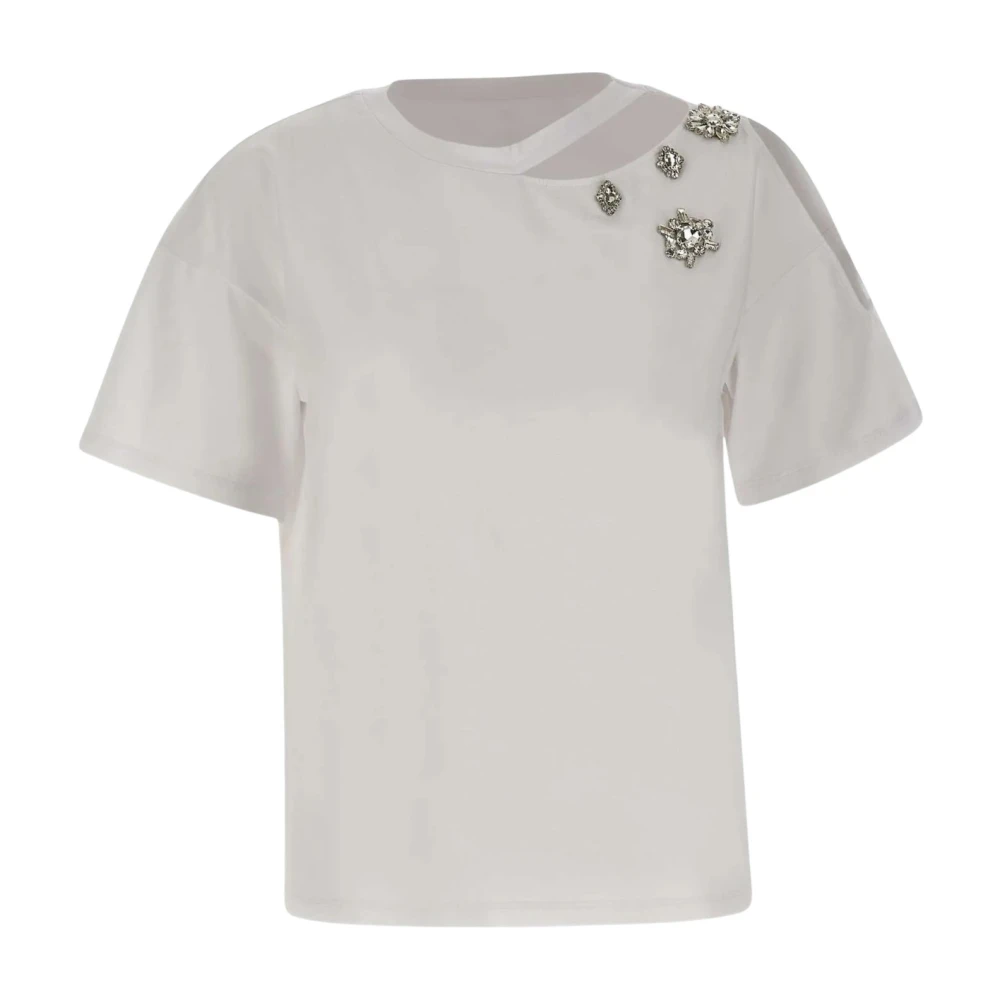 Liu Jo Vrouw Wit Overhemden Dames, M, Blouses