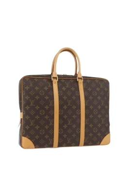 Pre-owned Monogram Canvas Business Bag