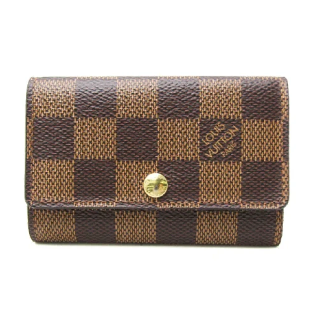 Louis Vuitton Vintage Pre-owned Canvas key-holders Brown Dames