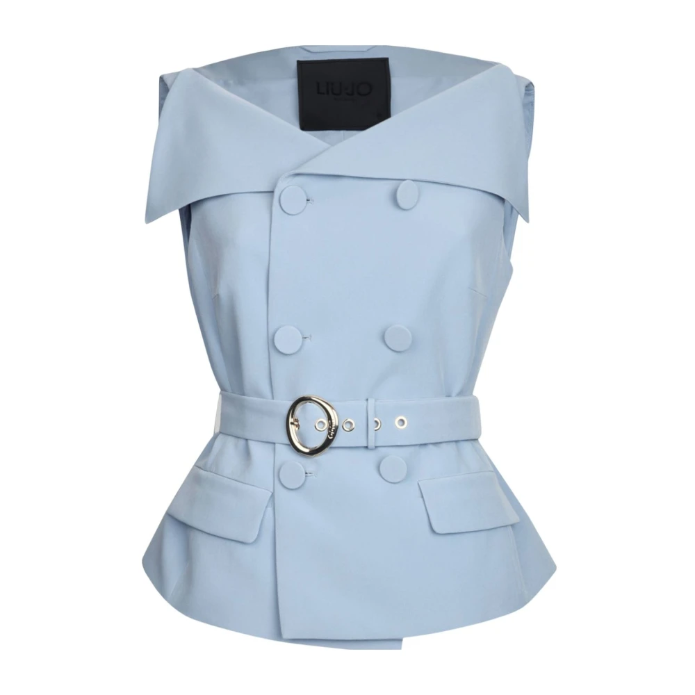 Liu Jo - Jackets > Vests - Blue - Liu Jo - Modalova