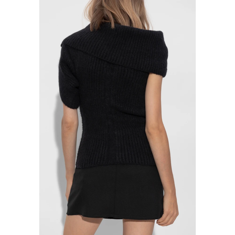 Rick Owens Banded Sweater Black Dames