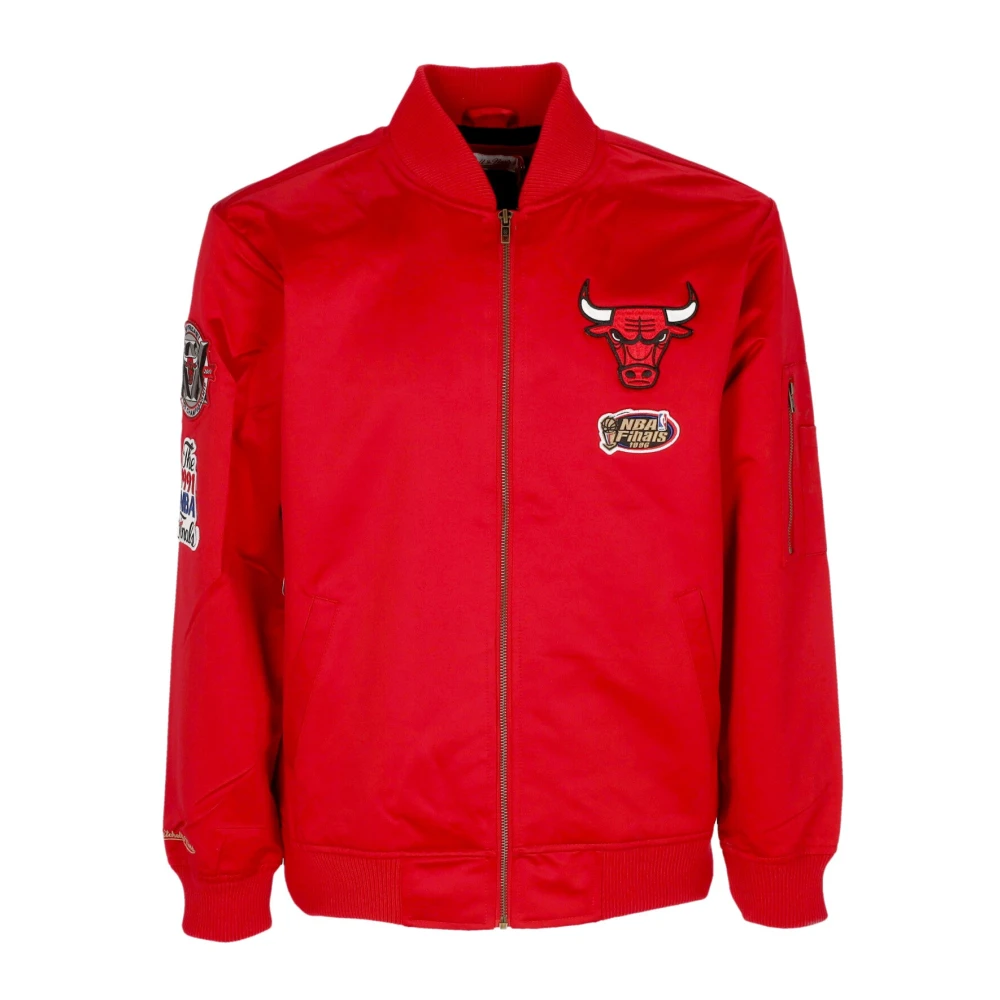 Mitchell & Ness Chicago Bulls NBA Bomberjack Lichtgewicht Red Heren
