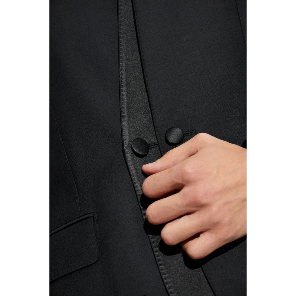 Dolce & Gabbana Wollen blazer Black Heren