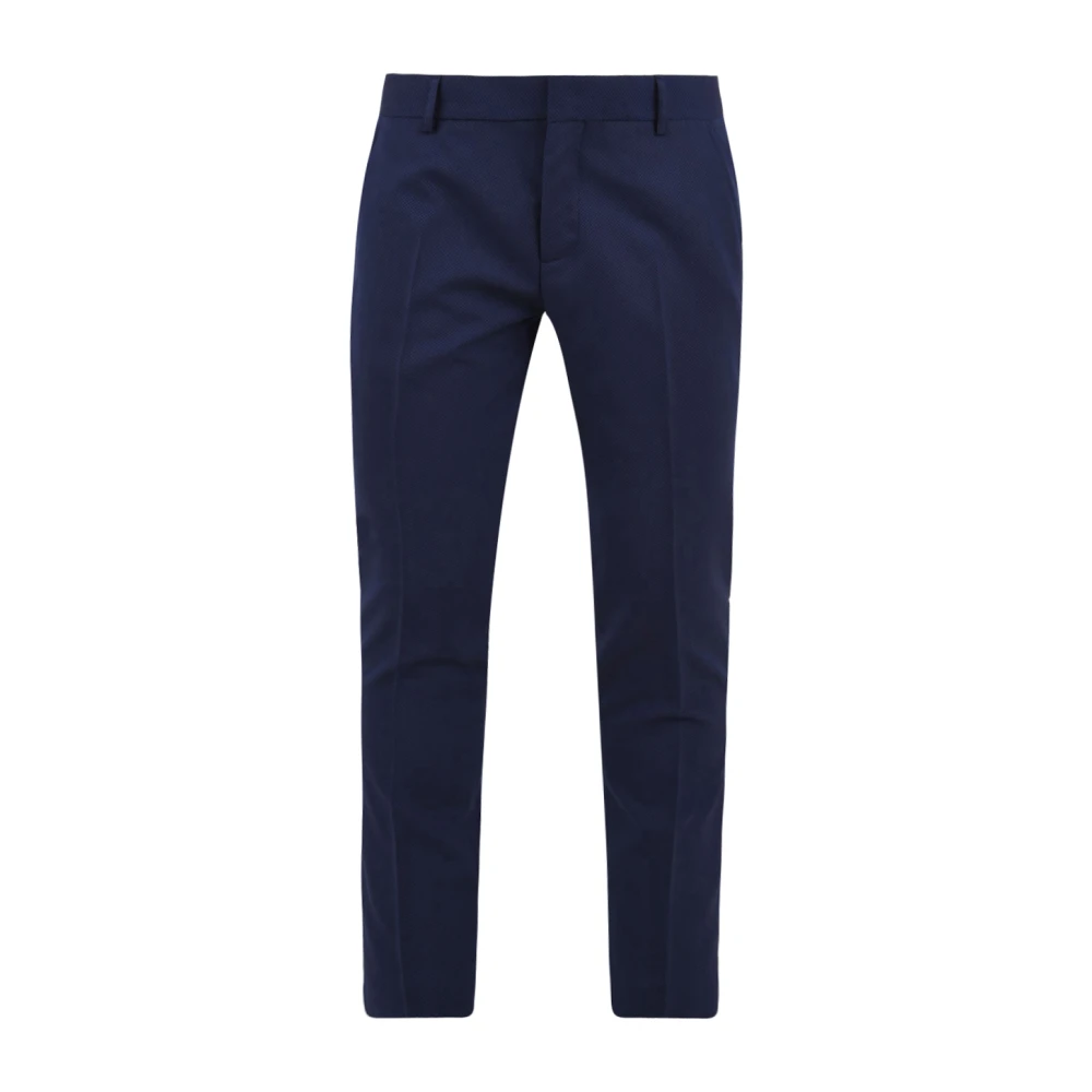 Daniele Alessandrini Men's Blue Chinos, S, Slimato 03 Trousers