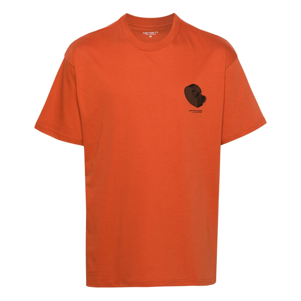 Carhartt WIP SS Diagram C T-shirt Orange Heren