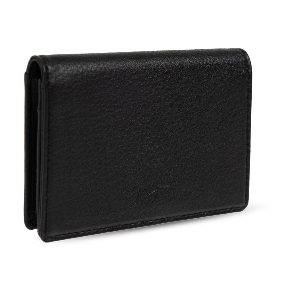 Yohji Yamamoto Opvouwbare kaarthouder Black Unisex