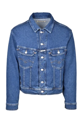 Denimjacka med knappar