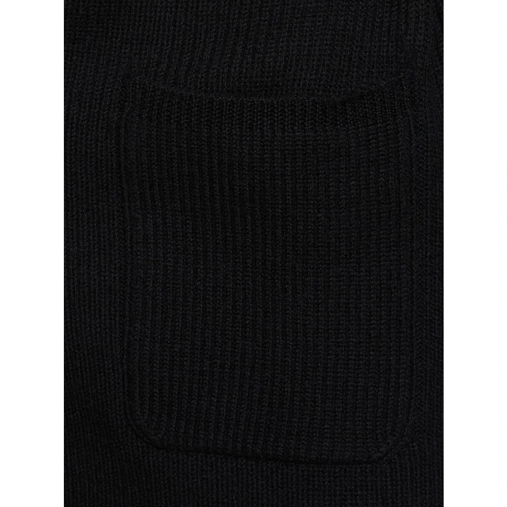 Max Mara Zwarte Finezza Jas voor Vrouwen Black Dames