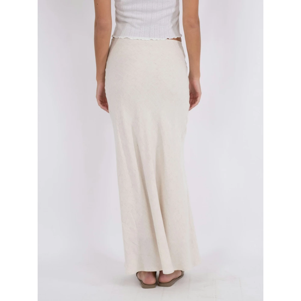 NEO NOIR Maxi Skirts Beige Dames