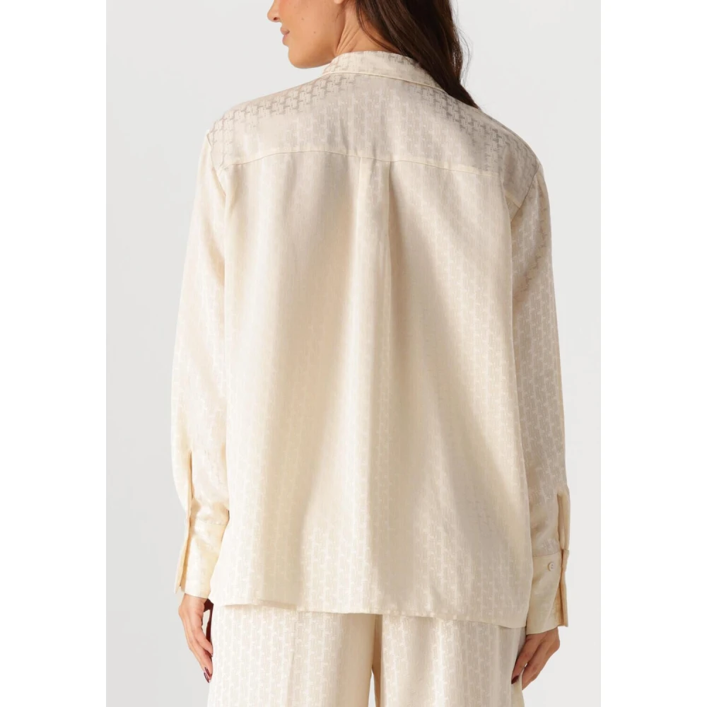 Ibana Elegante Teline Blouse Set Beige Dames