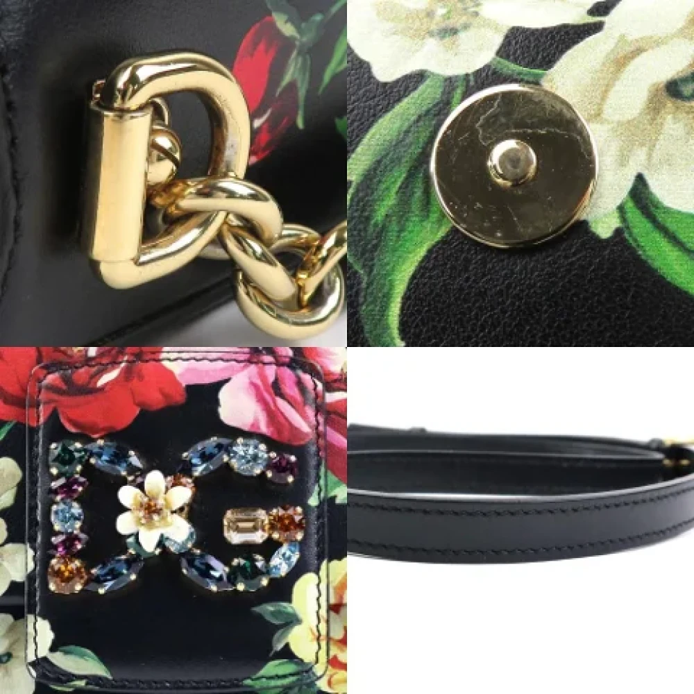 Dolce & Gabbana Pre-owned Leather shoulder-bags Black Dames